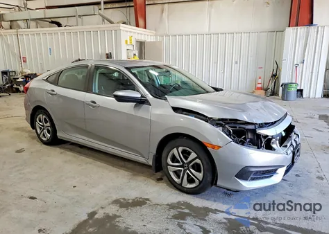 2017 Honda Civic Lx z USA, uszkodzony, nr VIN 19XFC2F54HE202505